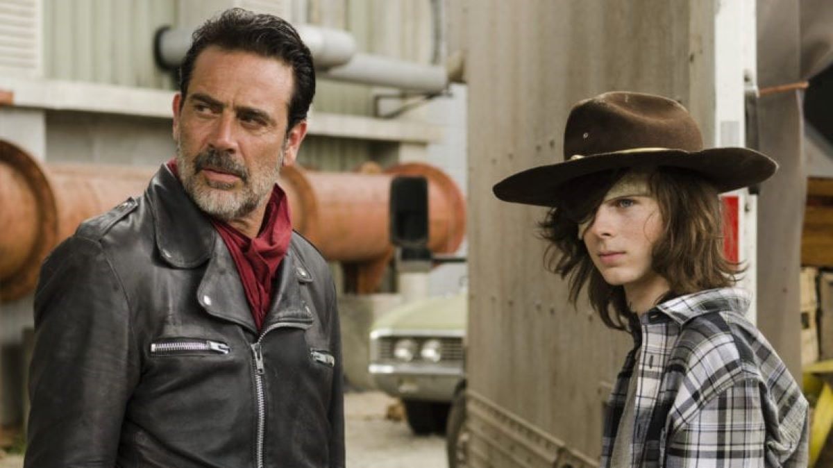 Which is Negan and Carl Deleted Scene? The Walking Dead secret