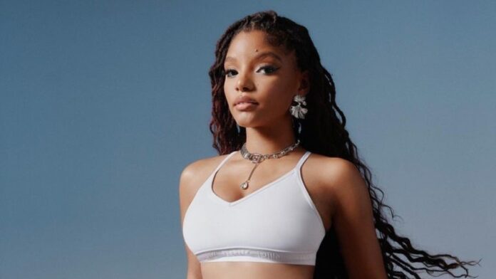 halle bailey in a photoshoot