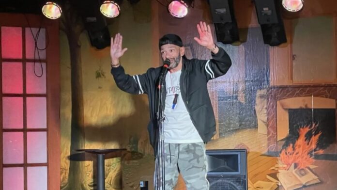 Sober Shaun Weiss during his US Comedy Stand up tour which began in June