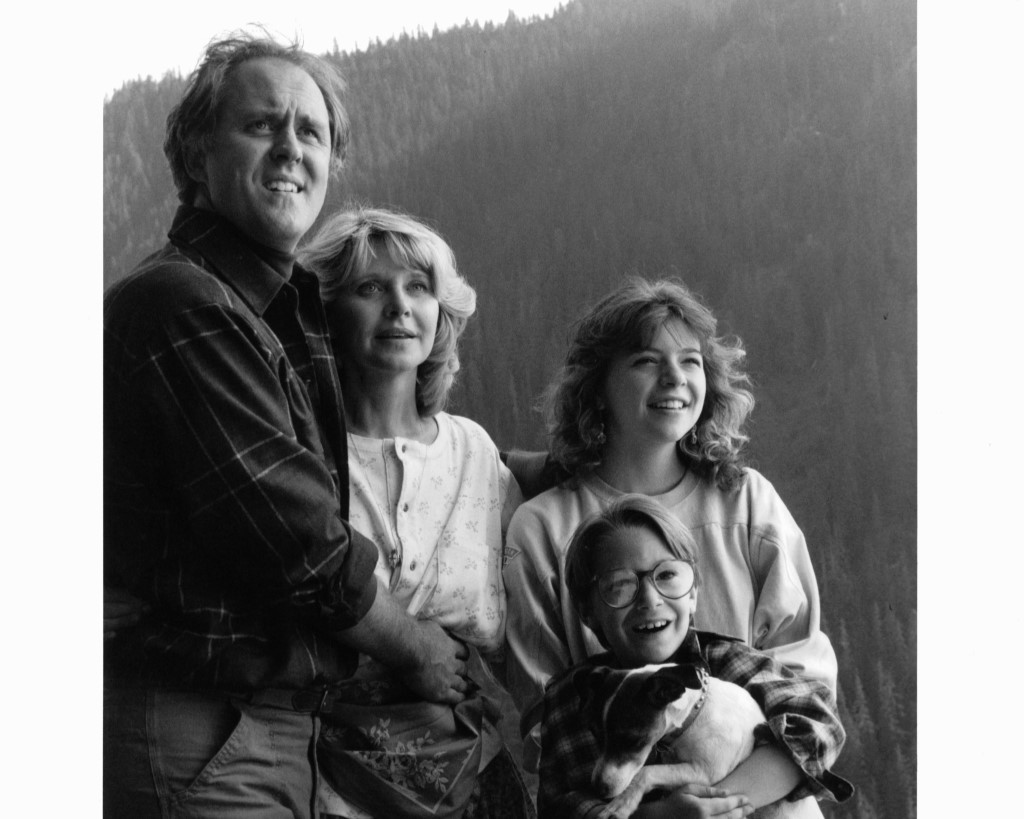 John Lithgow with family