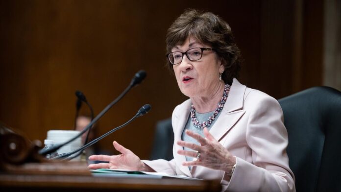 Susan Collins the devoted American politician who has long served as Maine's senior US senator.