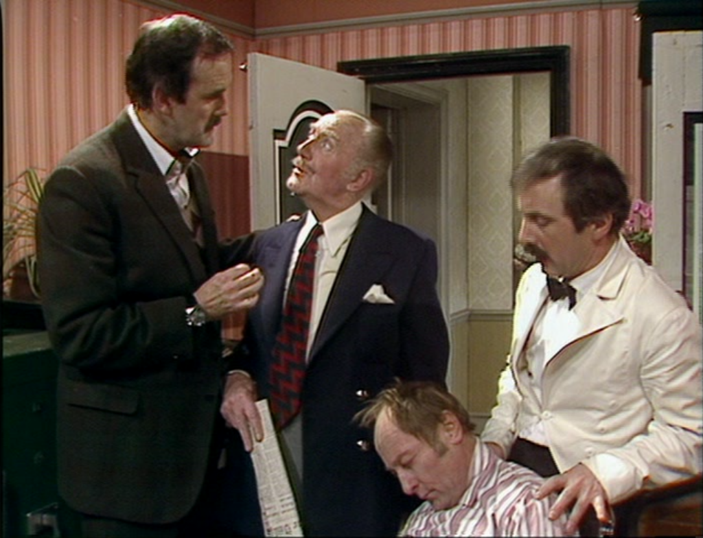 John Cleese's performance as Basil Fawlty is considered one of the greatest in the history of television comedy.