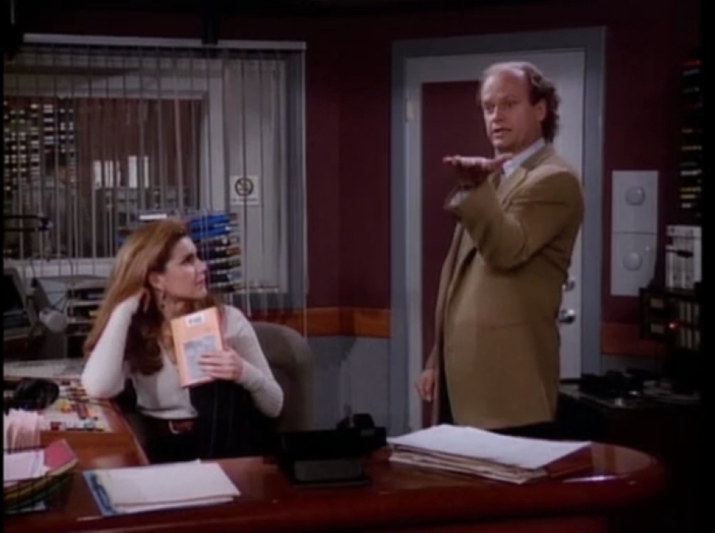 literature pontification: Team-Up Review: Frasier “Slow Tango In South Seattle” And “The Unkindest Cut Of All”
