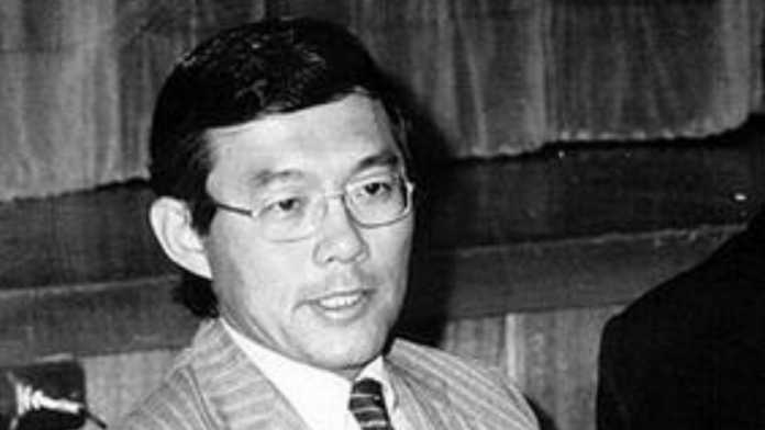 An old picture of Dr Victor Chang