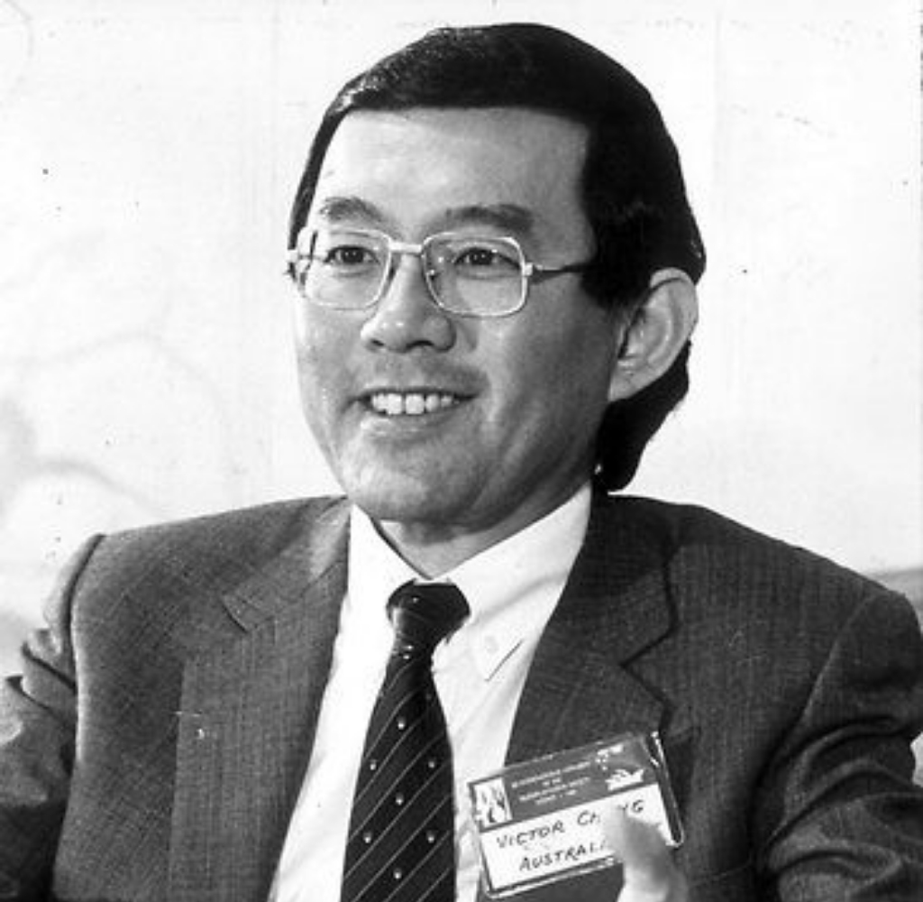 A picture of Dr Chang smiling