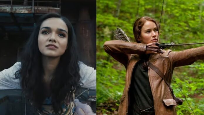 Katniss Everdeen and Lucy Gray