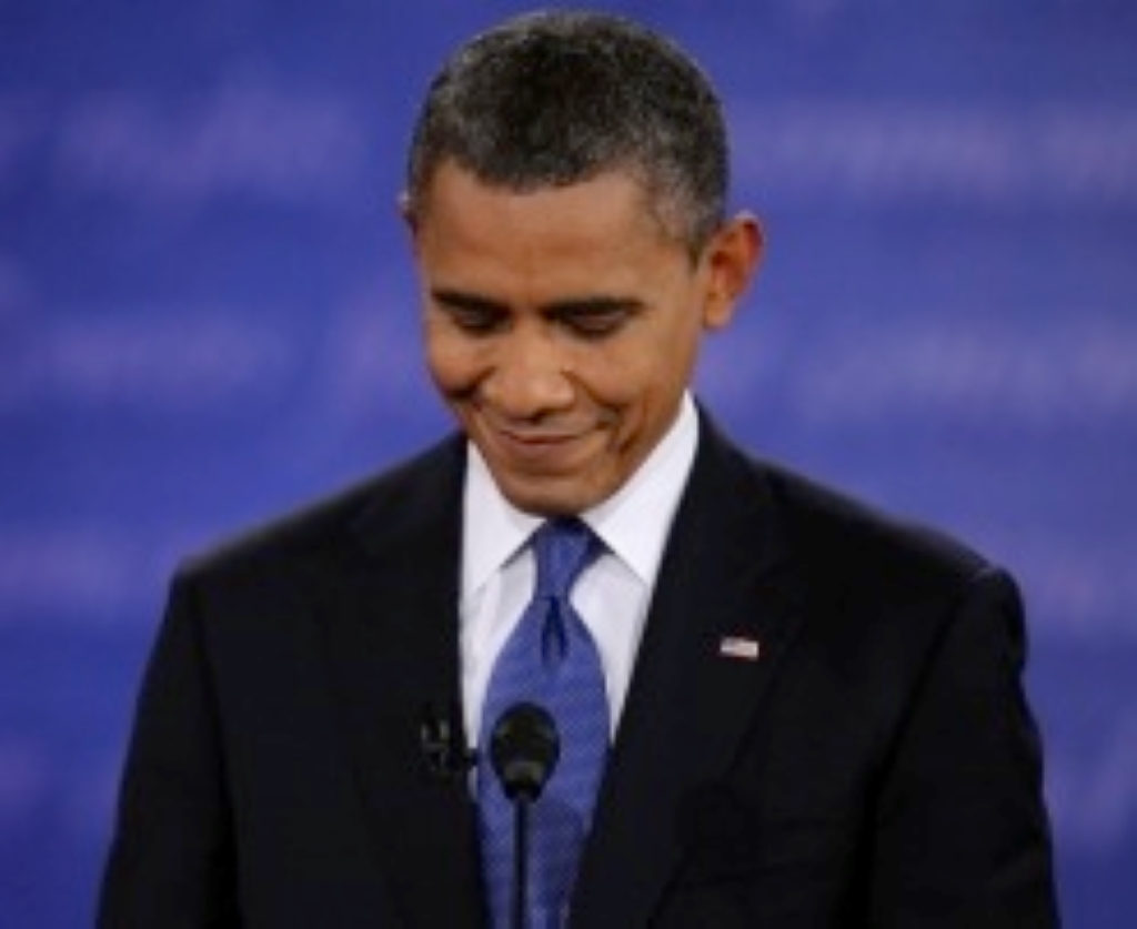 Barrack Obama smiling