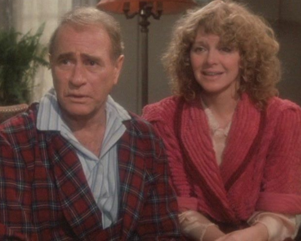 Darren McGavin with his on-screen wife