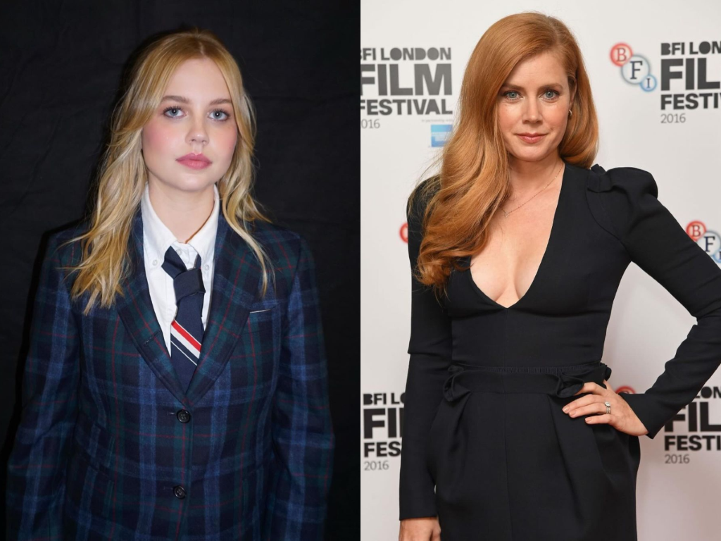 Amy Adams and Angourie's image in a single frame. 
