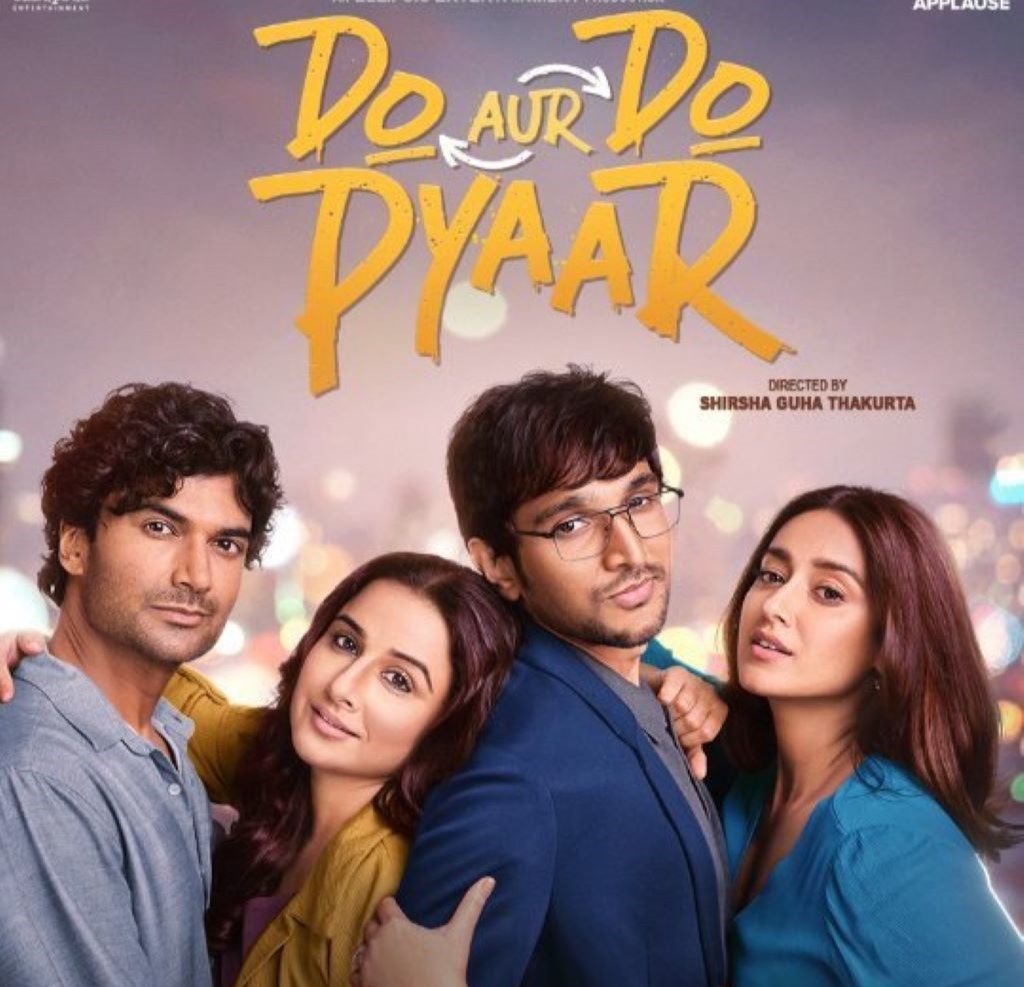 Poster of movie Do Aur Do Pyaar with four cast 