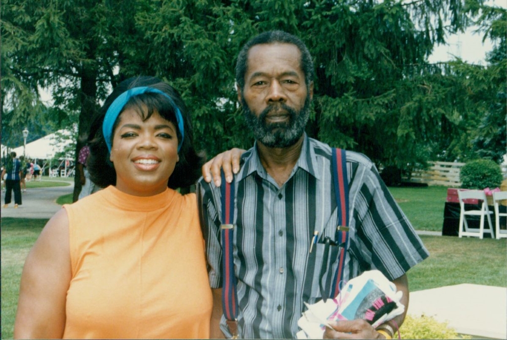 Vernon Winfrey picture along with his daughter.
