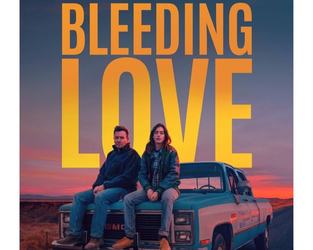 Clara McGregor captured in her upcoming movie poster Bleeding Love.