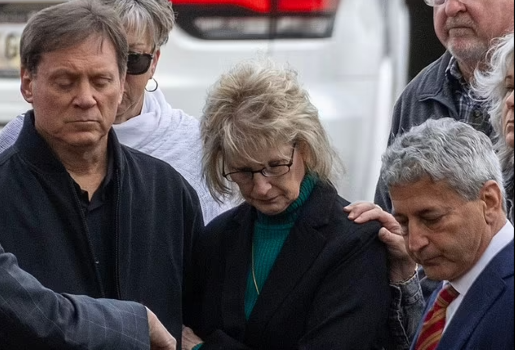 Lacey's parents disrupted by the tragic death of her.