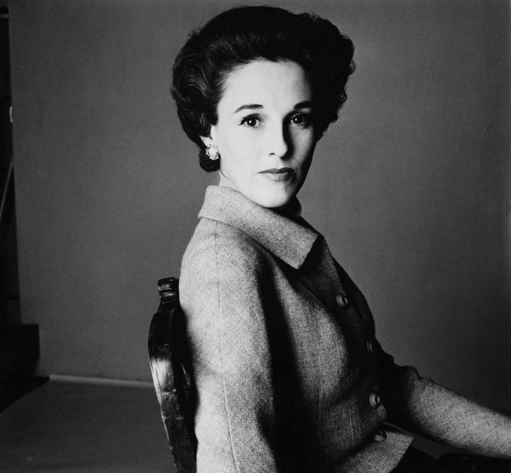 babe paley in a chair